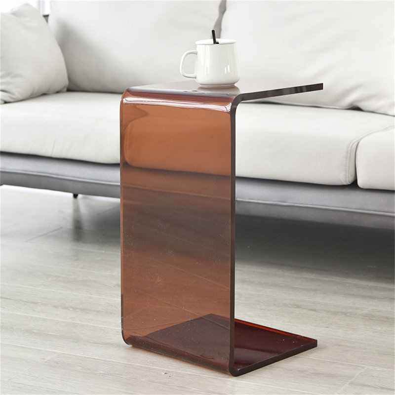 Wrought Studio??? Bassheva C Shape Side Table Small Simple Modern Coffee